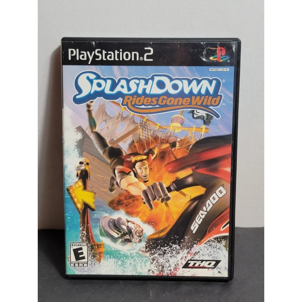 Splashdown: Rides Gone Wild Sony PlayStation 2, 2003 Complete Tested Working